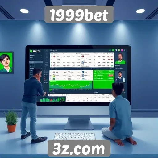 Interface e experiência do usuário no 1999bet